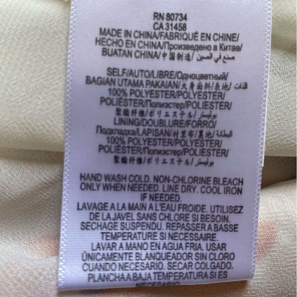 BCBGeneration Floral Double Front Slit Maxi Dress Size Medium - Picture 8 of 8